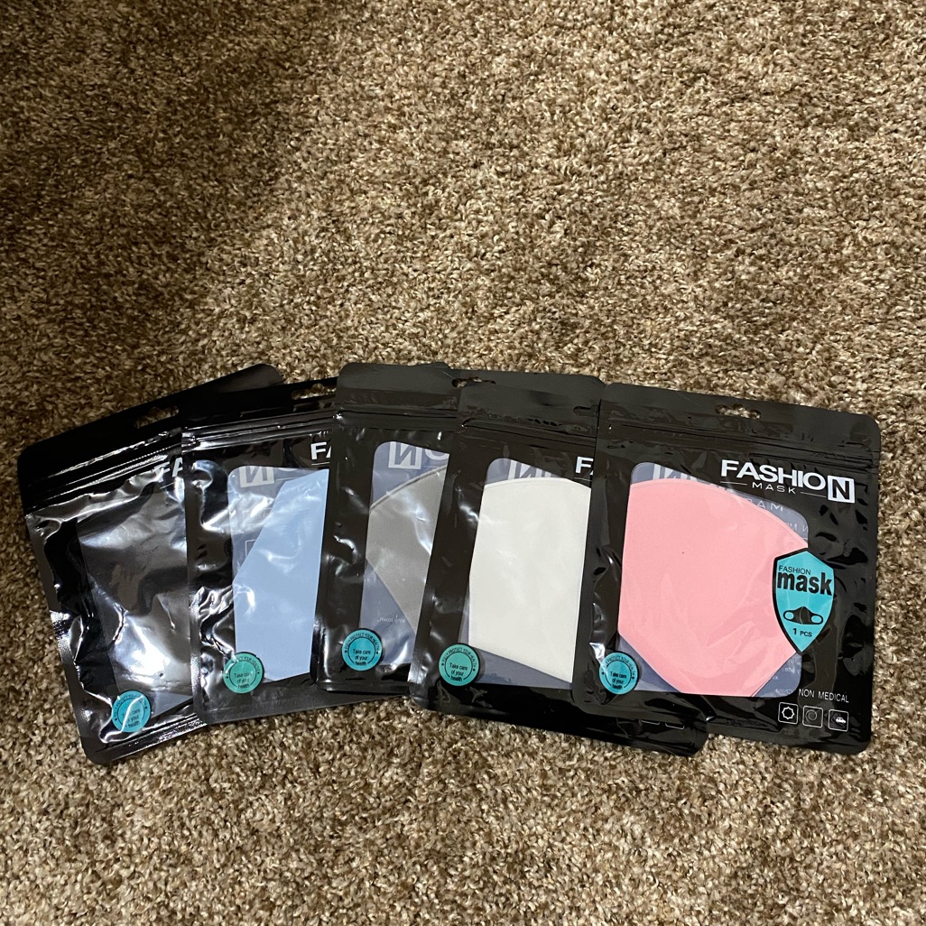 Five Solid Masks (New)